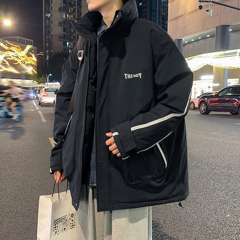 冬季外套男I工装大口袋羽绒棉服加厚保暖棉衣冲锋衣男88102-P118,男装棉衣,电商A005A