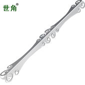 世角艺术护墙角欧式 镂空金属护墙角免打孔创意护墙角墙角保护条阳