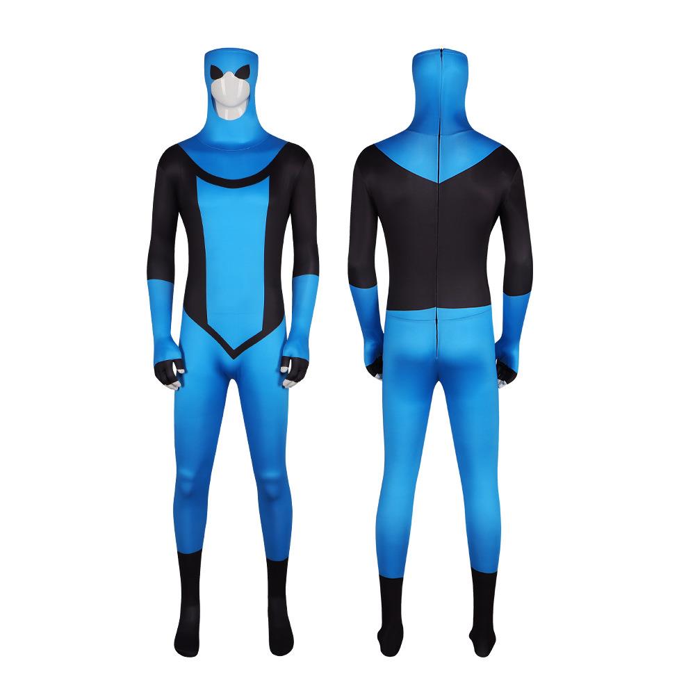 无敌少侠cos服无敌小子马克格雷森连体衣cosplay电影角色演出服装