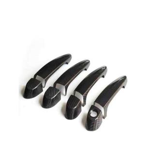 饰盖 适用宝马3系12系X1X3X4X5X6碳纤门把手保护贴车门碗外拉手装