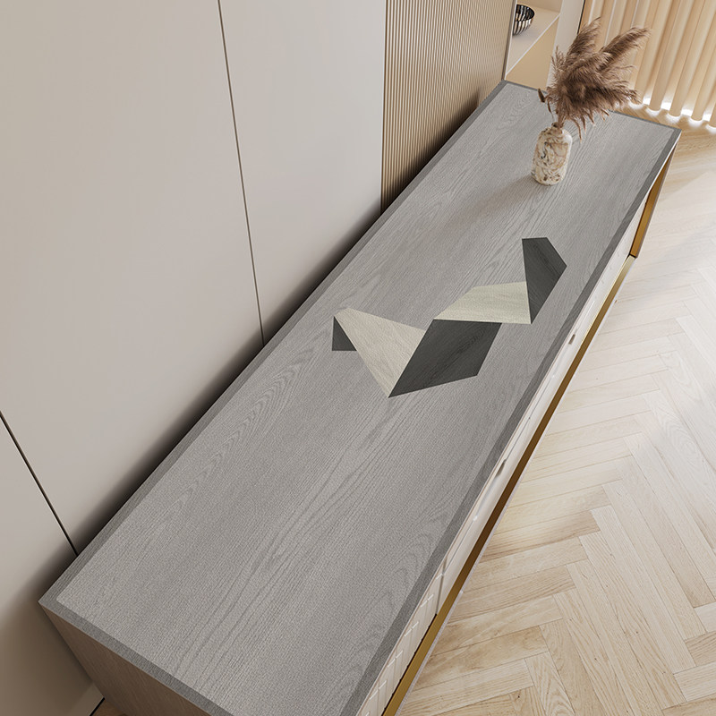 复古餐边柜鞋柜台面桌面保护垫子桌布电视柜垫皮革桌垫防水盖布,居家布艺,桌布,淘宝优惠券,粉丝福利购,淘宝优惠卷