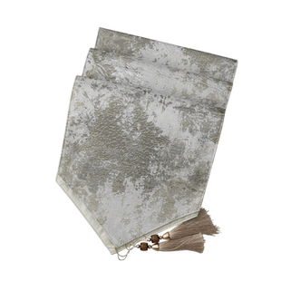 GULAN古兰桌旗高端轻奢现代简约防水定制岩板餐桌茶台布长条盖布