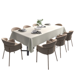 GULAN婴儿绒桌布食品级防水防油免洗轻奢高级皮革台布桌垫2025