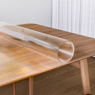 GULAN软玻璃TPU透明桌垫免洗防水防油餐垫桌布桌子茶几保护垫定制