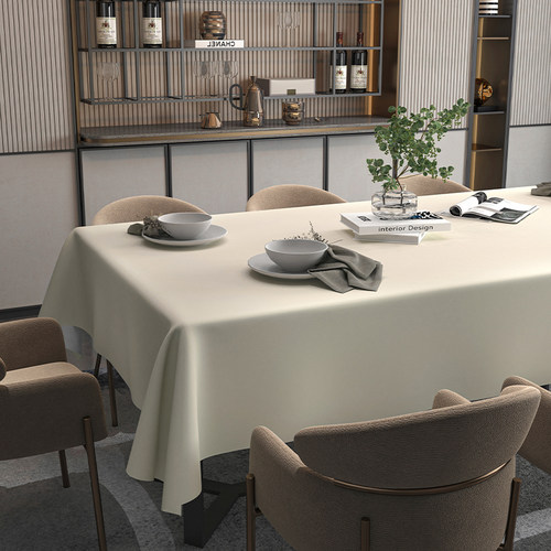 2025新款现代简约皮革防油桌布