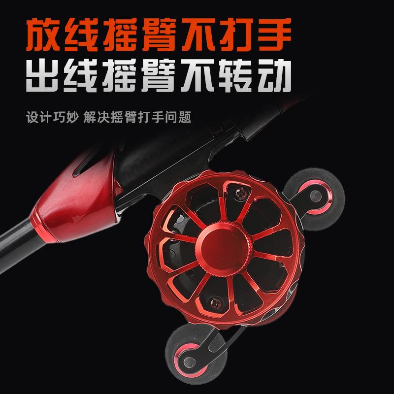 冰钓轮全金属线杯筏钓轮桥钓冬钓轮小型超轻飞蝇前打轮海钓微铅轮