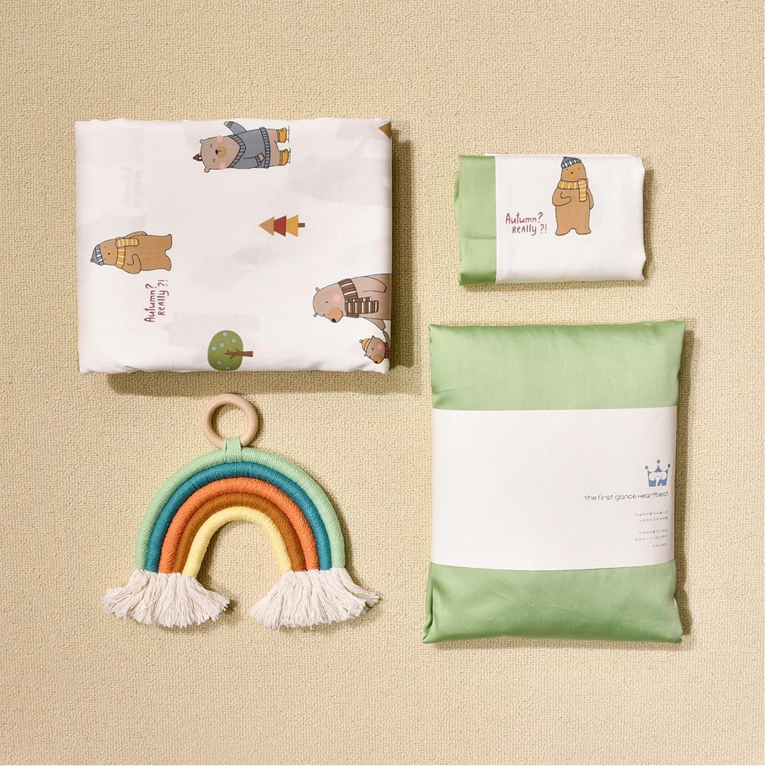 儿童可爱60支长绒棉幼儿园单品枕套床上午睡男女孩单品被套床单