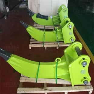 风化石破碎钩机双轴松土器 现代200挖掘机双齿液压裂土器