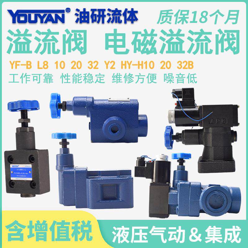 HY YFEH YFDH溢流阀Y2DH YF-L8H L10H L20H L32H B10H B20H B32H