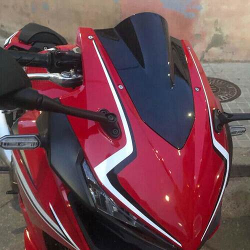 适合本-田 CBR400R CBR500R 19-23 改装摩托车前风挡挡风玻璃风镜