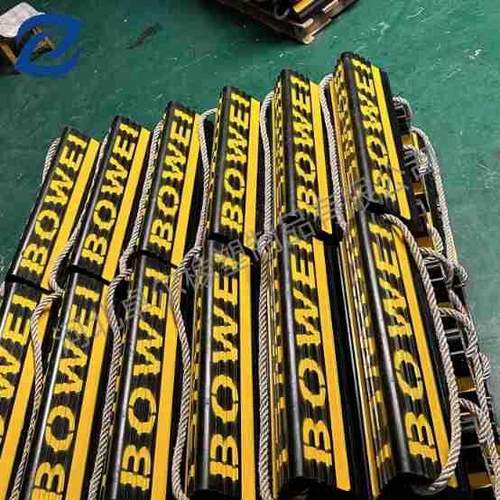 厂家直销飞机船舶车辆橡胶轮档尺寸规格460*180*160减速防滑止退