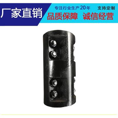 厂家直供 刮板机配件 40T半滚筒 轴皮 两半轮 铸造 锻打