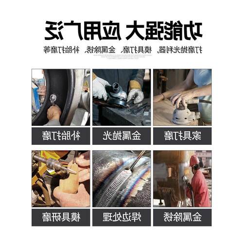 气动打磨机小型抛光机刻磨直汽磨光砂轮轮胎补胎工具气磨头