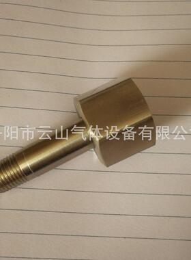 加工不锈钢阀门气瓶接头、非标钢瓶接头G5/8、1/2、21.8、CGA580