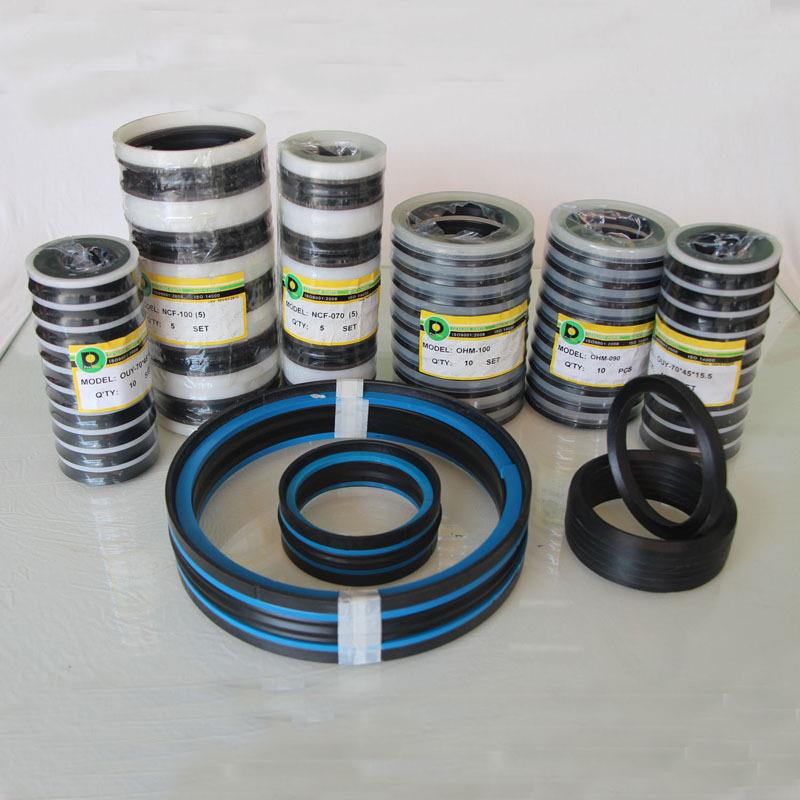 挖掘机活塞密封配件 原装组合活塞密封件DAS OHM OUY NCF V型夹布