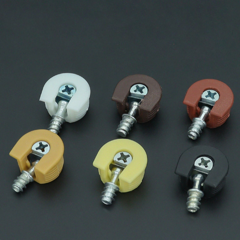 迪斯威衣柜橱柜隐藏式板托塑料三合一层板托可拆装板式活动层板托