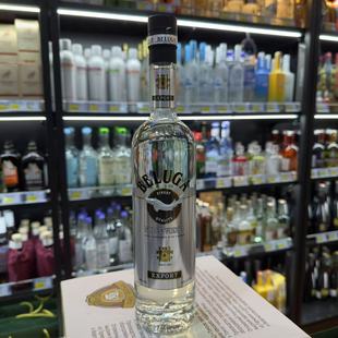 银鲟鱼vodka俄罗斯原装进口BELUGA白鲸贵族系列金鲟鱼伏特加烈酒