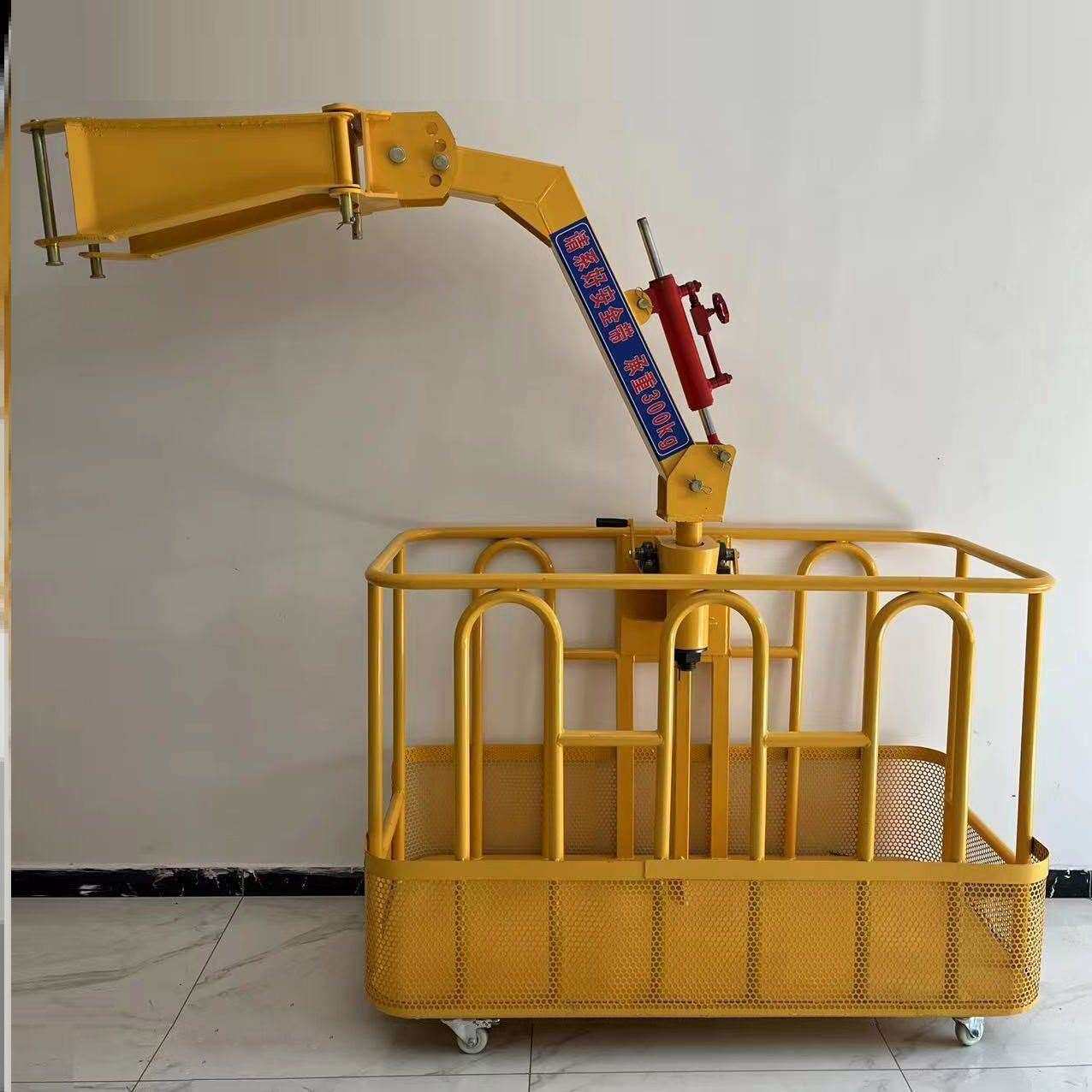 吊篮钢丝绳吊装筐桥架工作用顶筐通用载人篮筐吊1吨旋转配件专用