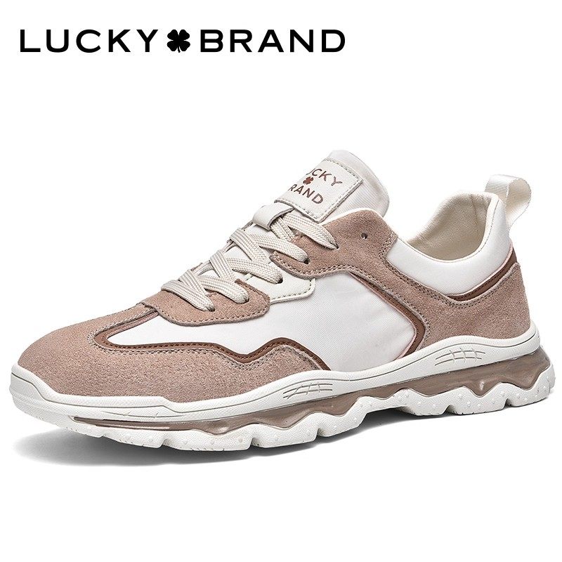 LuckyBrand四叶草时尚百搭休闲鞋男鞋新款透气男款运动鞋休闲板鞋