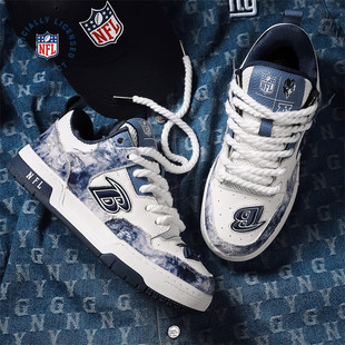 NFL板鞋男鞋子2026新款春季时尚潮牌休闲运动鞋男女情侣同款潮鞋