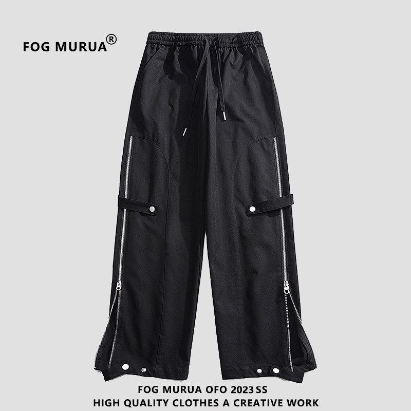 FOG MURUA美式冲锋裤男春秋款潮牌登山裤宽松高街直筒休闲工装裤怎么看?