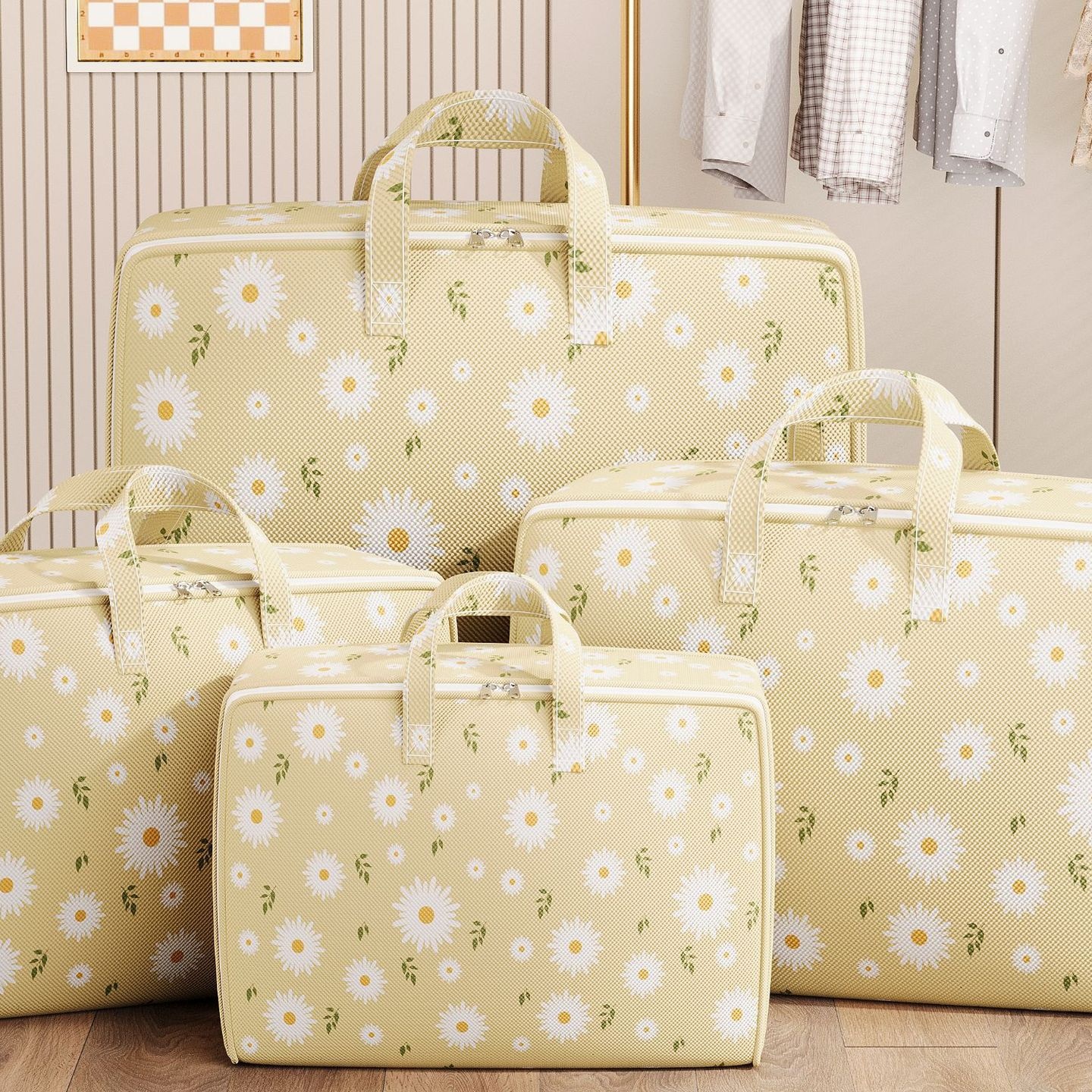 被子收纳袋衣服衣物行李搬家袋子大容量加厚防水防潮旅行收纳袋