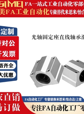 LHBBN/LHBB8 10 12 16 20 25 30 35 40 50光轴固定座直线轴承滑块