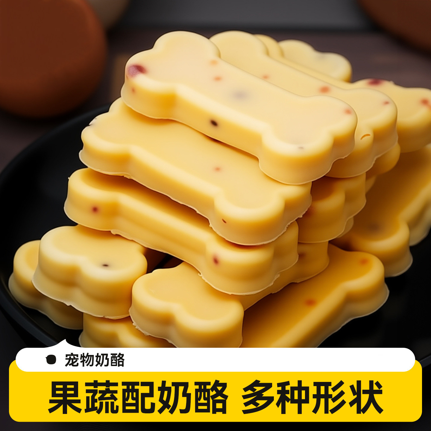 宠物奶酪冻干宠物零食芝士狗狗磨牙饼干猫零食猫冻干补钙奶酪
