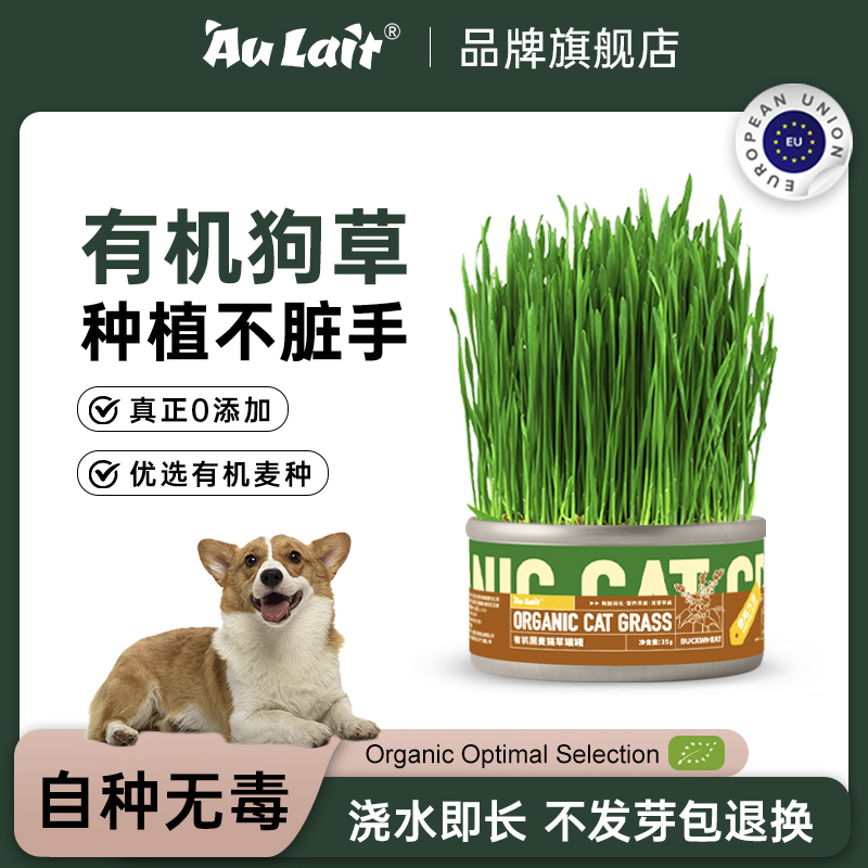 奥蕾狗狗吃的草罐头狗草懒人清洁口腔洁齿专用零食补充维生素