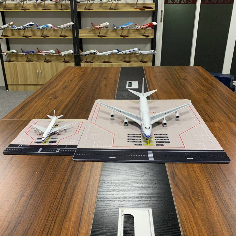 仿真机场停机位模型摆件20~47厘米客机机坪民航波音空客微缩场景