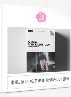 索尼,佳能,松下电影级调色LUT预设 Christian Mate Grab-Cine