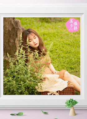 NIKON D810拍摄户外美女人像RAW原图PS后期修图调色练习素材