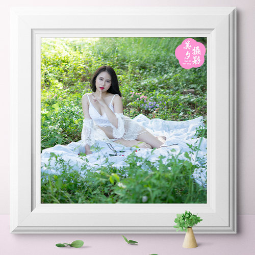SONY ILCE-7RM2拍摄户外森系清新美女RAW原图PS后期调色练习素材