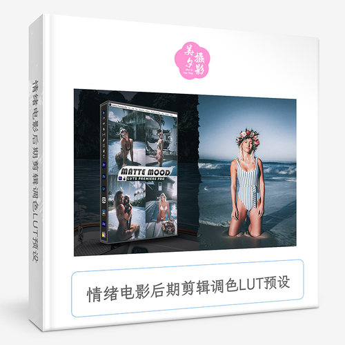 情绪电影后期剪辑调色LUT预设 Matte Mood Presets - luts Video