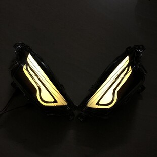 光科四代目大劲战KOSO前转向灯蓝牙APP可调眉眼启动扫描前转弯灯