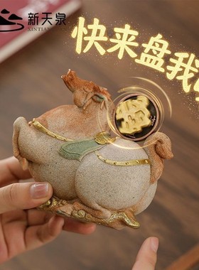 马上有钱招财摆件生肖马