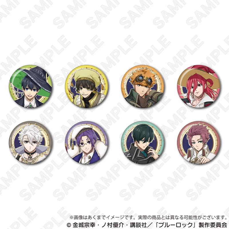 现货 Y Line 蓝色监狱 蓝锁 魔法使ver 正比 吧唧徽章 周边