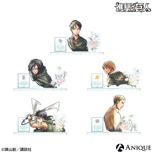 现货 ANIQUE 进击的巨人 一周年纪念 亚克力立牌 周边