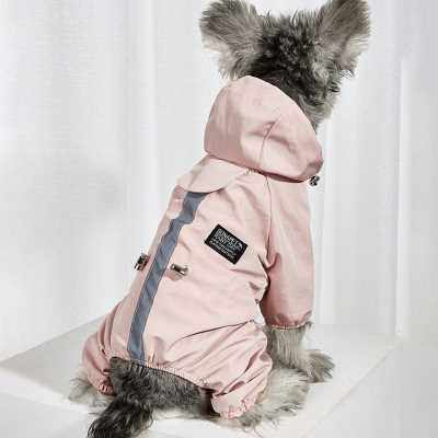 宠物狗狗雨衣反光全包泰迪比熊博美银狐西施蝴蝶茶杯雪纳瑞吉娃娃