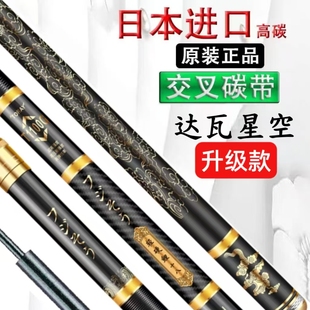 日本进口高碳达瓦星空6H19调鱼竿手杆超轻超硬台钓5.4米十大名牌