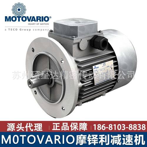 MOTOVARIO意大利摩铎利TS80B4三相电机370W0.75KW1.5kw铝合金马达