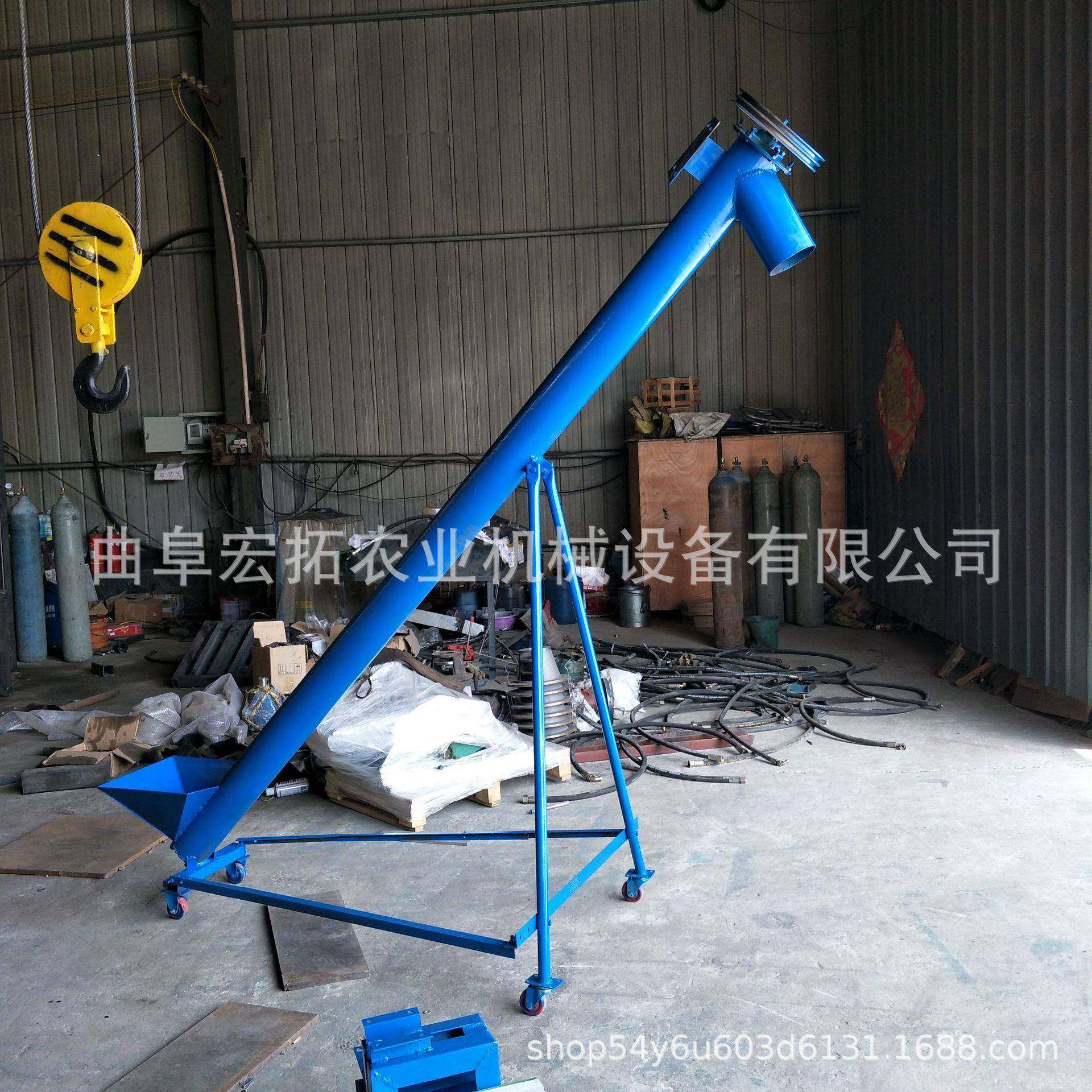 玉米小麦螺旋输送给料机加厚管壁管式蛟龙提升机,搬运/仓储/物流设备,输送机,淘宝优惠券,粉丝福利购,淘宝优惠卷