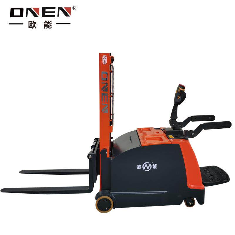 电动无腿叉车前移配重式1吨堆高升降搬运车全自动液压地牛