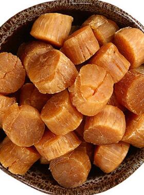 鲜甜元贝淡干瑶大柱BUK淡晒贝货大个头干散装称重煲汤宝宝海产扇