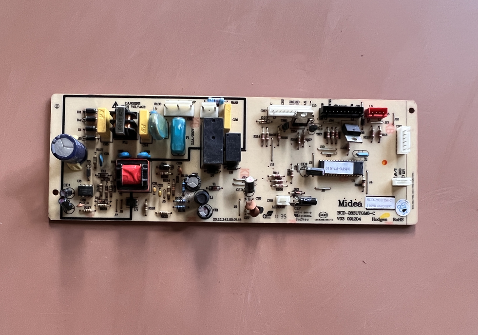 适用于美的冰箱 BCD-253/228UTM 电脑主板 BCD-283UTGM6-C 显示板
