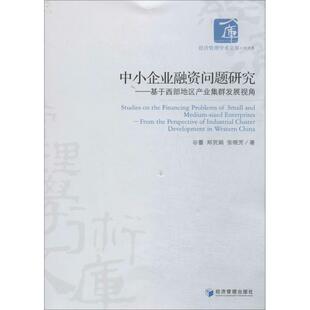 经济管理出版 9787509630464 中小企业融资问题研究——基于西部地区产业集群发展视角 社 文