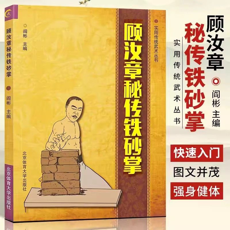 少林铁砂掌易筋经中国武术气功运动健身防身自卫功法秘籍古少林真本