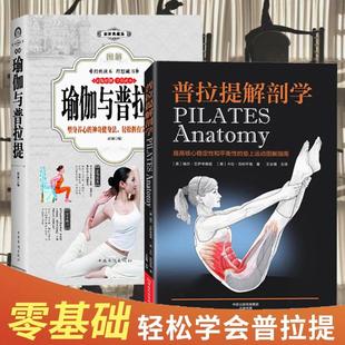 普拉提解剖学艾扬格瑜伽书籍 全2册瑜伽与普拉提 新手入门初学者从新手到高手女性减肥瘦身塑身零基础教程健身运动书籍 书