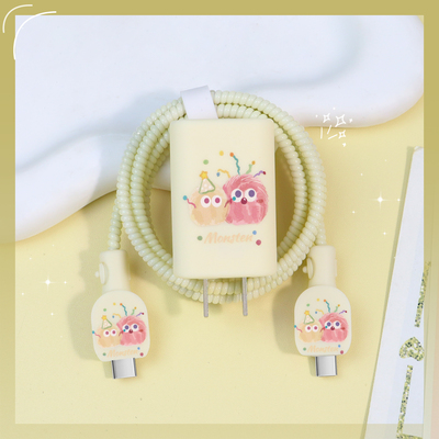 充电器数据线保护套简约硅胶新款