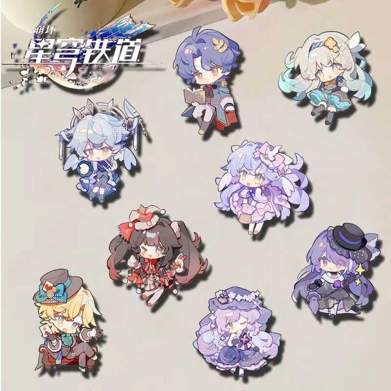 星穹铁道书包饰品挂件亚克力卡通